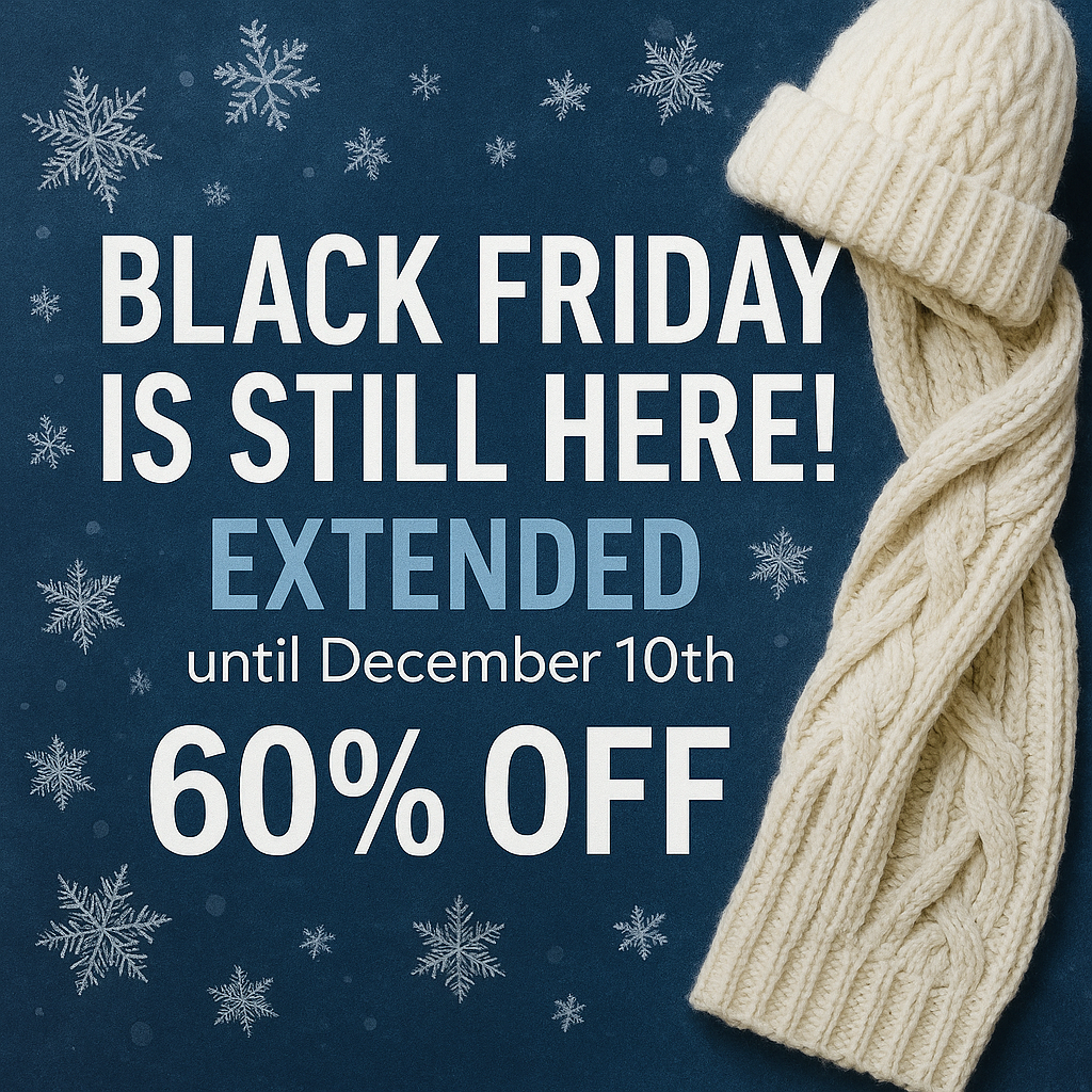 Black Friday Extended: 60% Off Everything - Until December 10th!