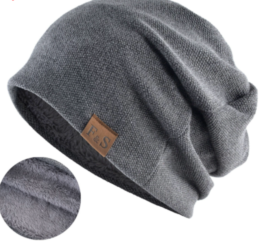 Knitted Beanie for Women and Men - Winter Cap