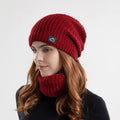 Winter Beanie and Scarf Set for Men and Women (One Set) | Popular