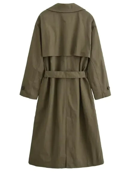 Women's Long Coat - Elegant Winter Overcoat
