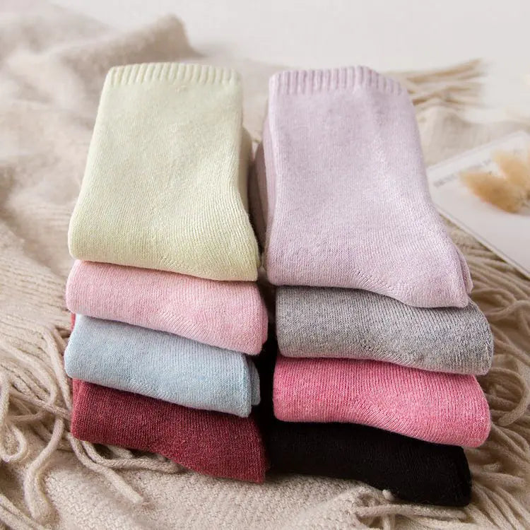 Thick Cotton Women's Thermal Sock for Autumn/Winter