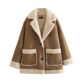 Women's Suede Fur Double-Sided Winter Coat