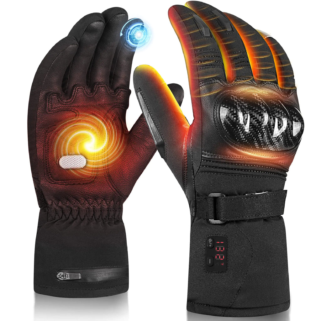 Rechargeable Heated Gloves - 2700mAh Battery (Motorcycle/Outdoor)
