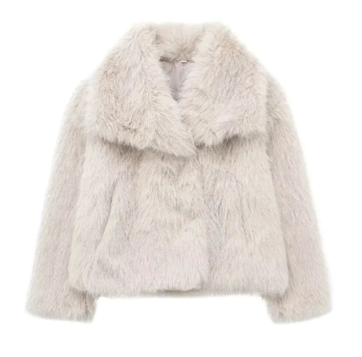 Street Hipster Faux Fur Coat - Edgy Winter Style | Black Friday Sale