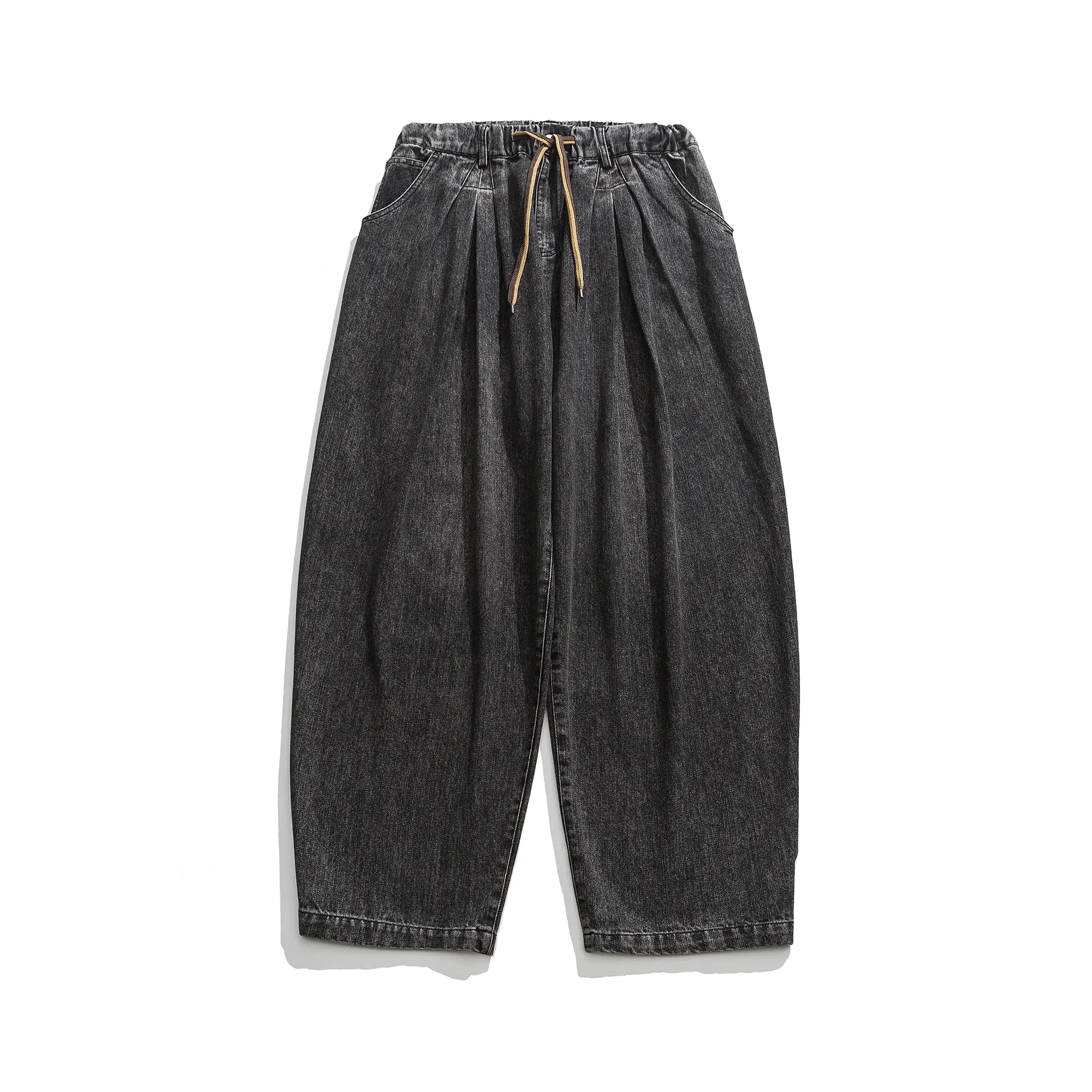 Vintage Washed Winter Jeans for Men and Women