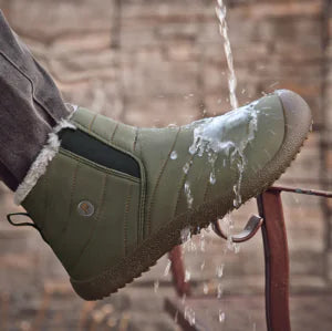 Waterproof Winter Boots, Fleece Lined Short Boots for Men |