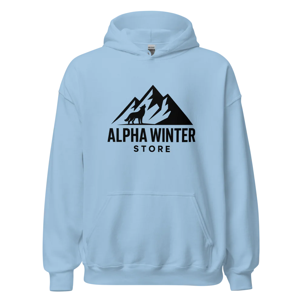 Unisex Heavy Blend Hoodie | Alpha Winter Store Logo | Black Friday