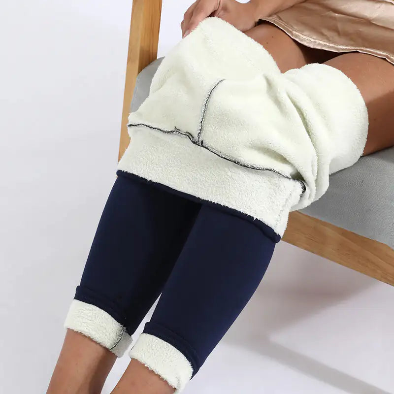 Winter Leggings Warm Thick High Stretch Lamb Cashmere Leggins Skinny Fitness Woman Pants | New