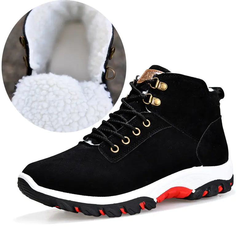 Men's Winter Boots, Warm Plush Casual Shoes | Favorite
