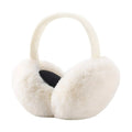 Women's Soft Fluffy Winter Earmuffs - Adjustable & Foldable