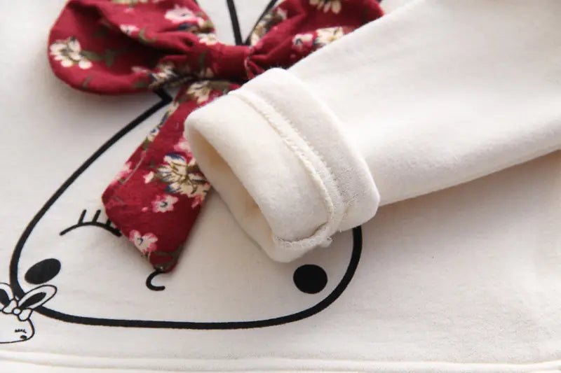 Girls' Autumn Winter Animal Print Party Dress | New