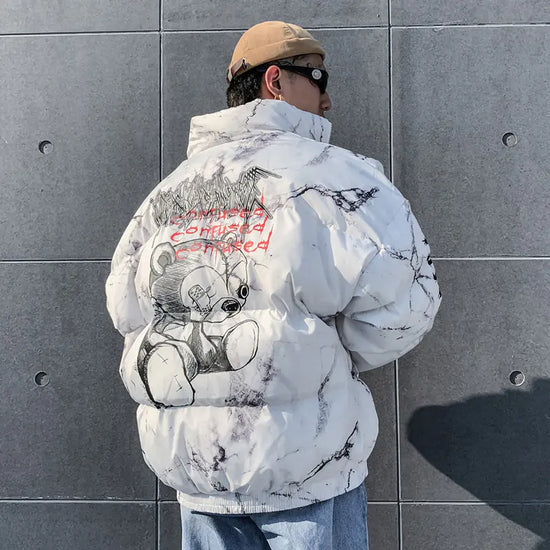 Winter Streetwear Thick Cotton Jacket for Men | New