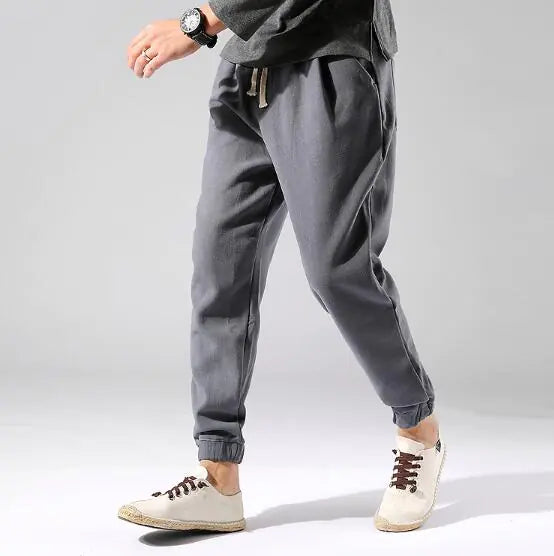 Winter Casual Fleece Pants for Men