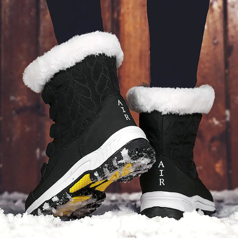 Women's Waterproof High-Top Thick Bottom Winter Boots