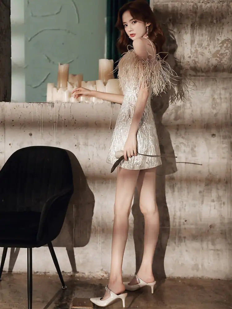 Winter Party Dress for Women - Fairy Temperament Style