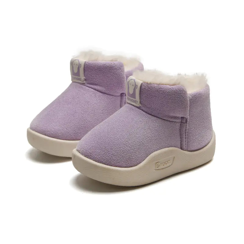 Warm Plush Winter Boots for Infants and Toddlers