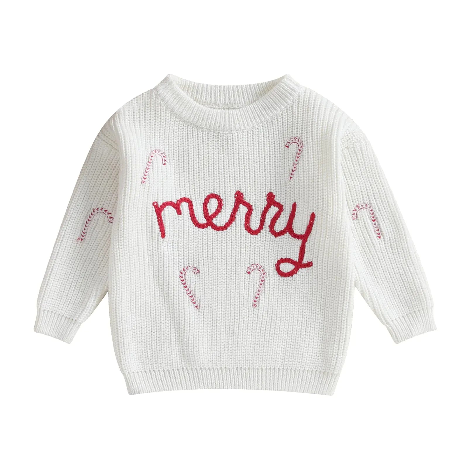 Baby Christmas Sweater - Chunky Knit Pullover for Boys & Girls 0-3M