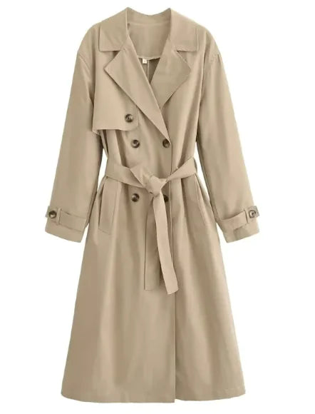 Women's Long Coat - Elegant Winter Overcoat