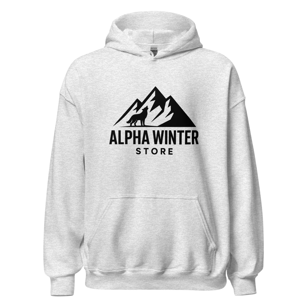 Unisex Heavy Blend Hoodie | Alpha Winter Store Logo | Black Friday