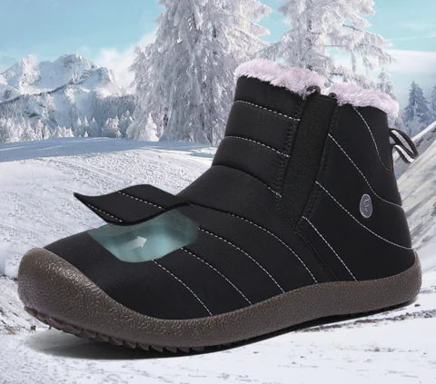 Waterproof Winter Boots, Fleece Lined Short Boots for Men |