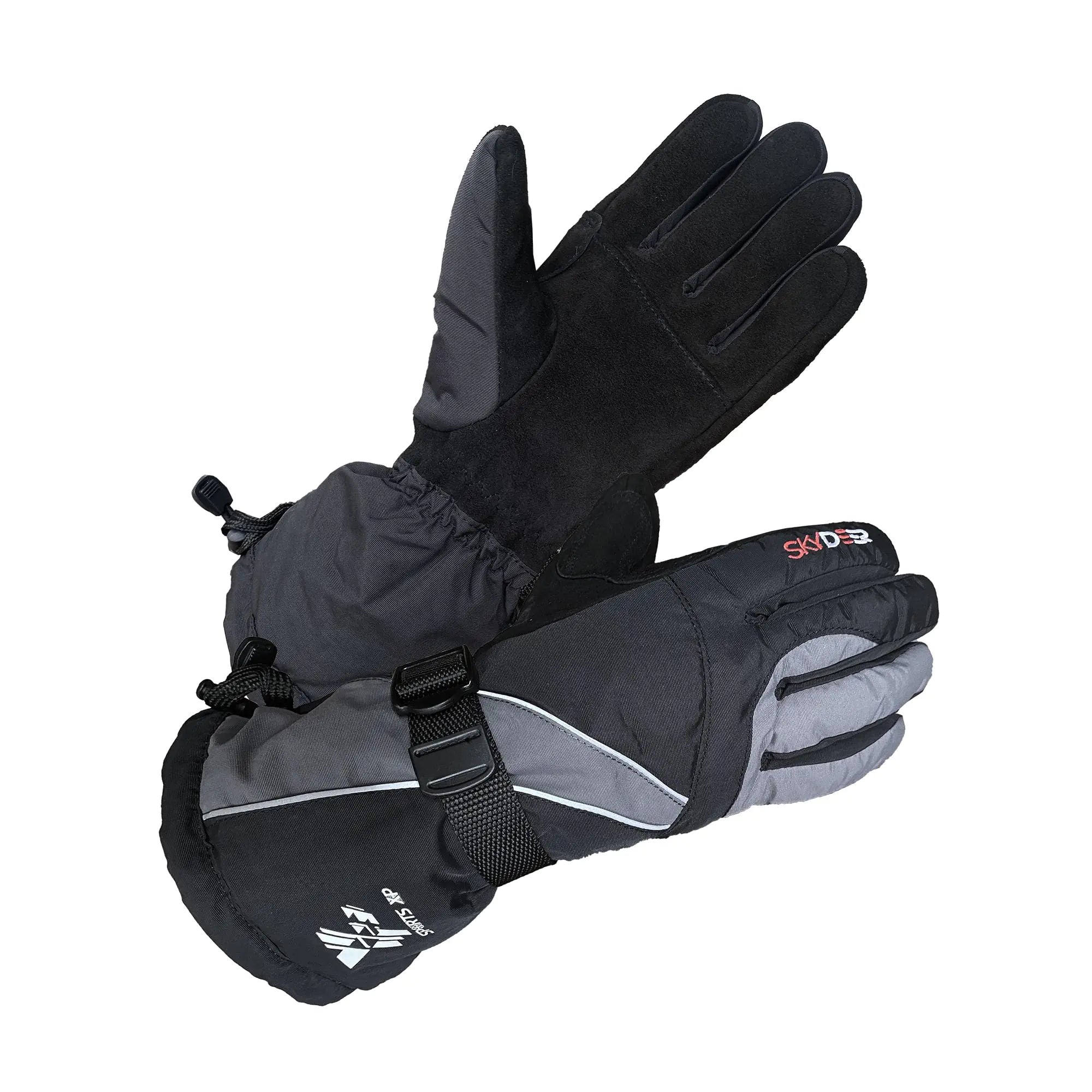 Deerskin Ski Gloves - Waterproof 3M Thinsulate (SKYDEER)