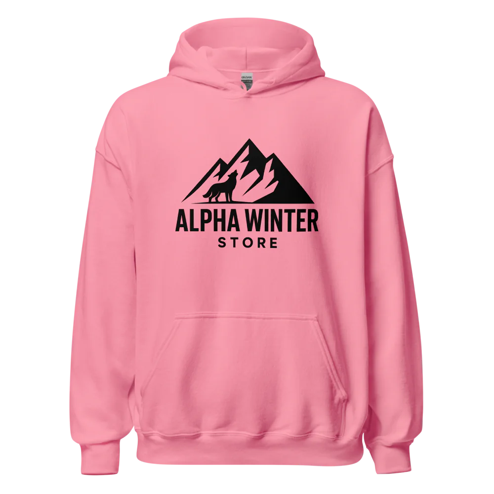 Unisex Heavy Blend Hoodie | Alpha Winter Store Logo | Black Friday
