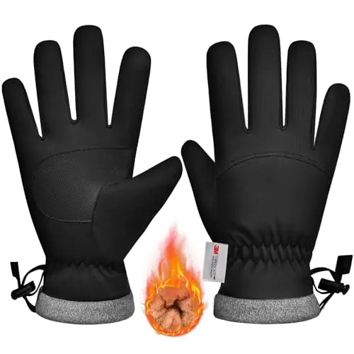 3M Thinsulate Winter Gloves - Waterproof Sports Gloves (Odtmger)