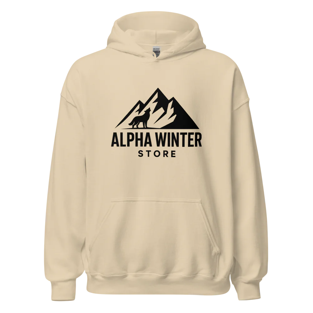 Unisex Heavy Blend Hoodie | Alpha Winter Store Logo | Black Friday
