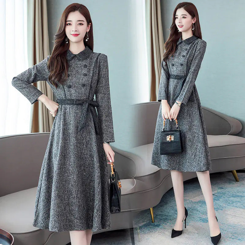 Winter Set: Skirt and Dress Combination