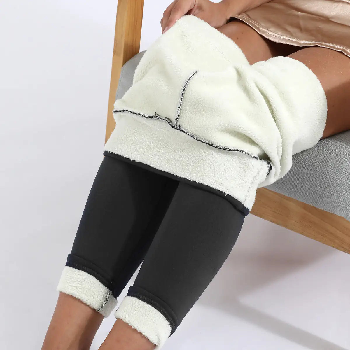 Winter Leggings Warm Thick High Stretch Lamb Cashmere Leggins Skinny Fitness Woman Pants | New