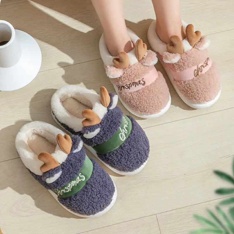 Christmas Winter Slippers - Soft Cozy House Shoes | New