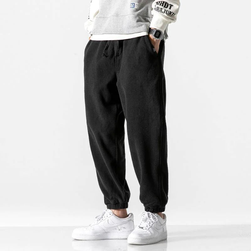Winter Casual Fleece Pants for Men