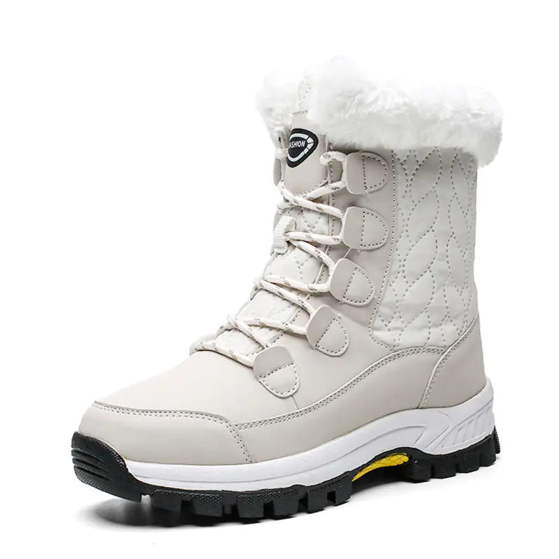 Women's Waterproof High-Top Thick Bottom Winter Boots