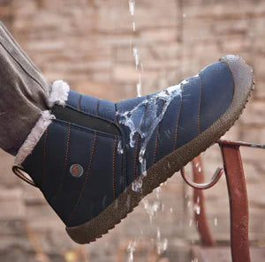 Waterproof Winter Boots, Fleece Lined Short Boots for Men |
