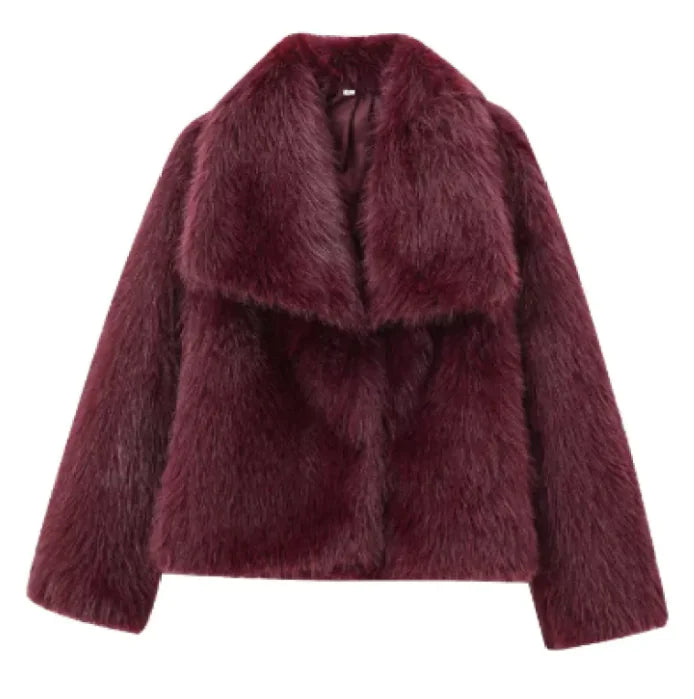 Street Hipster Faux Fur Coat - Edgy Winter Style | Black Friday Sale