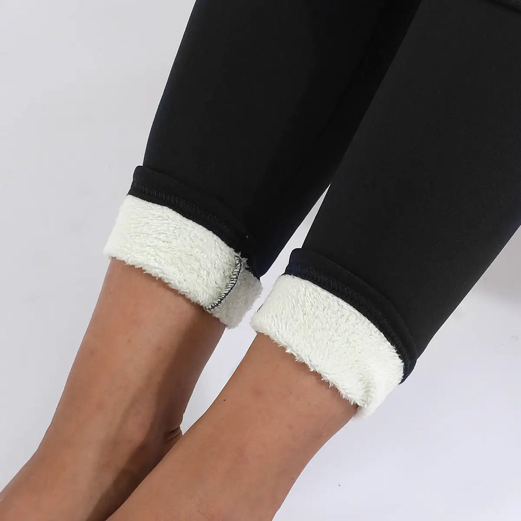 Winter Leggings Warm Thick High Stretch Lamb Cashmere Leggins Skinny Fitness Woman Pants | New