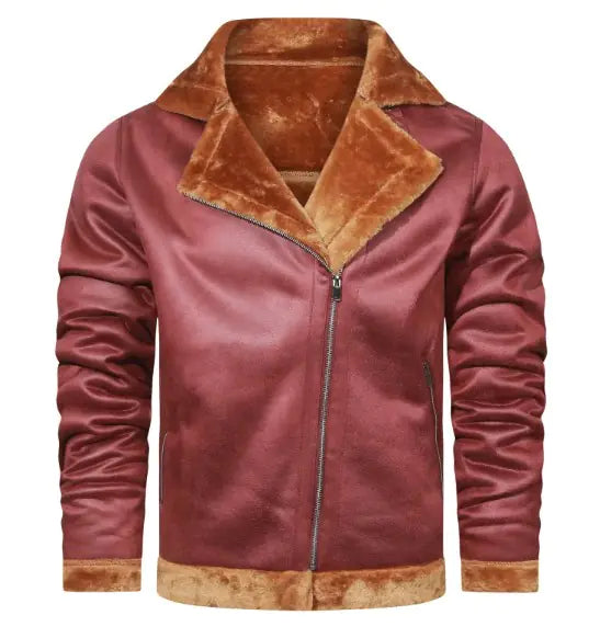 Men's Thickened Fur Coat - Luxury Faux Fur Winter Jacket |