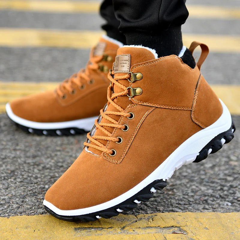 Men's Winter Boots, Warm Plush Casual Shoes | Favorite
