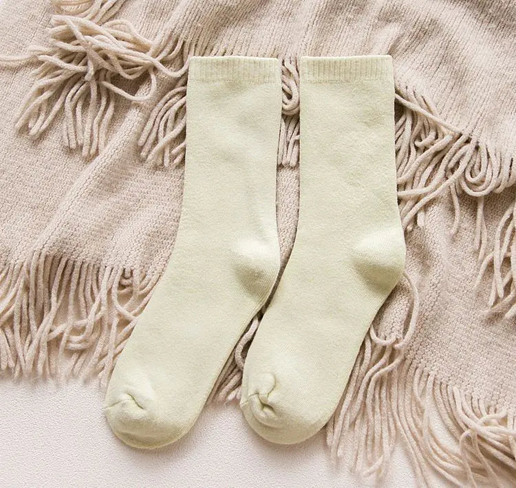 Thick Cotton Women's Thermal Sock for Autumn/Winter