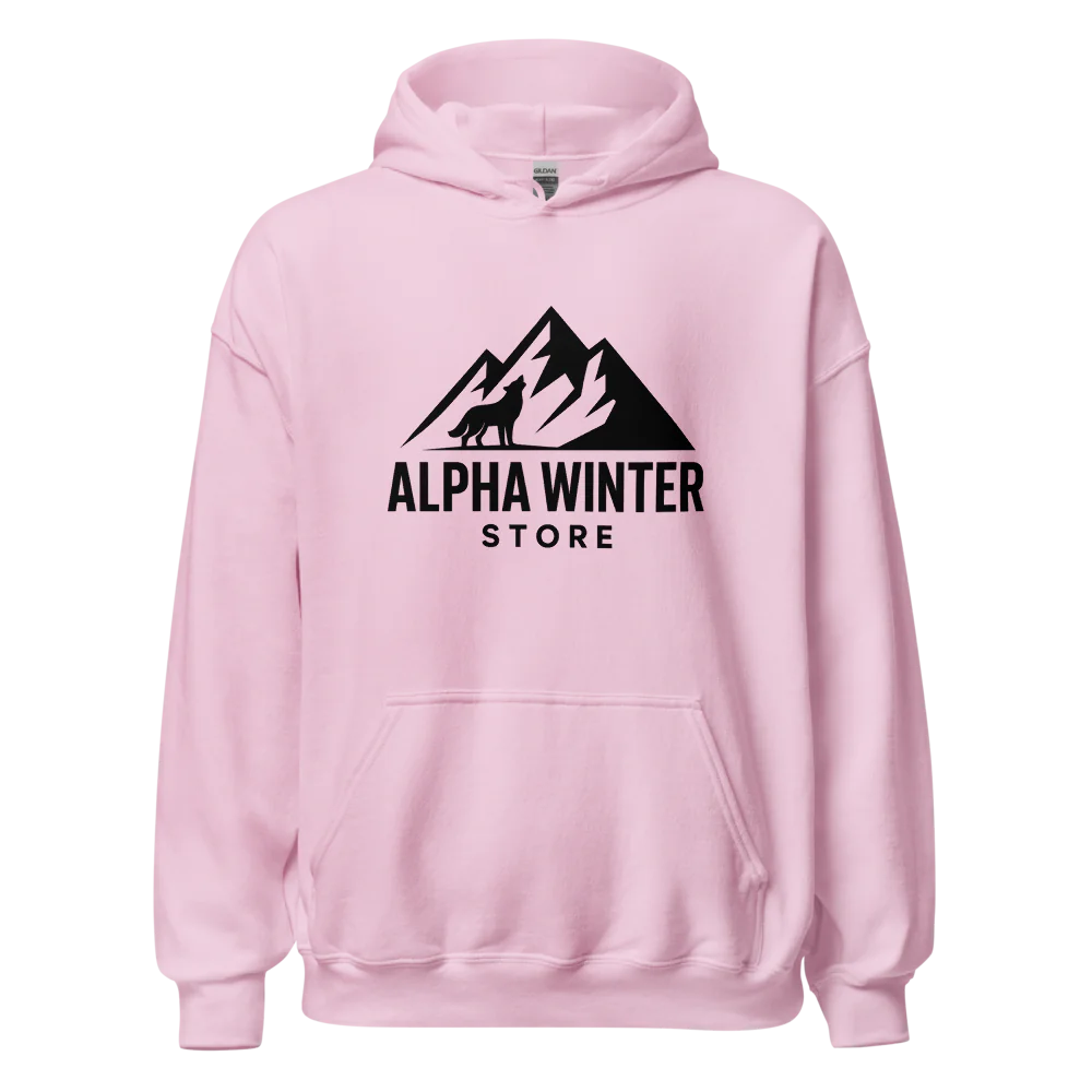 Unisex Heavy Blend Hoodie | Alpha Winter Store Logo | Black Friday