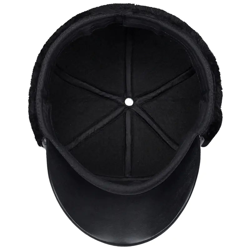 Winter Waterproof Baseball Hat for Elderly Men