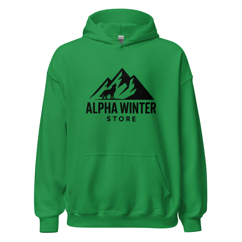 Unisex Heavy Blend Hoodie | Alpha Winter Store Logo | Black Friday