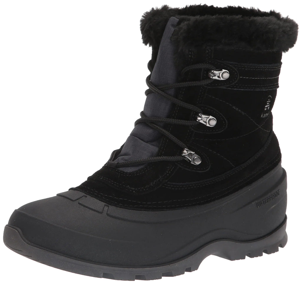 Kamik Womens Snovalley 5 Winter Boots Black 8