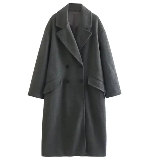 Women's Premium Tailored Coat - European Inspired Winter Outerwear |