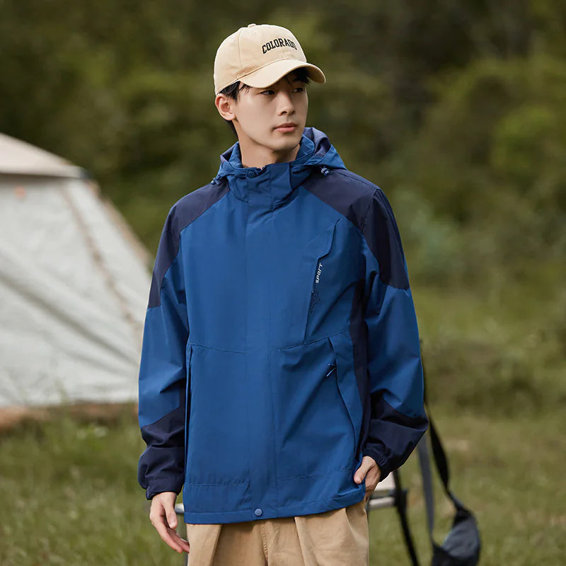 Multicolor Outdoor Coat