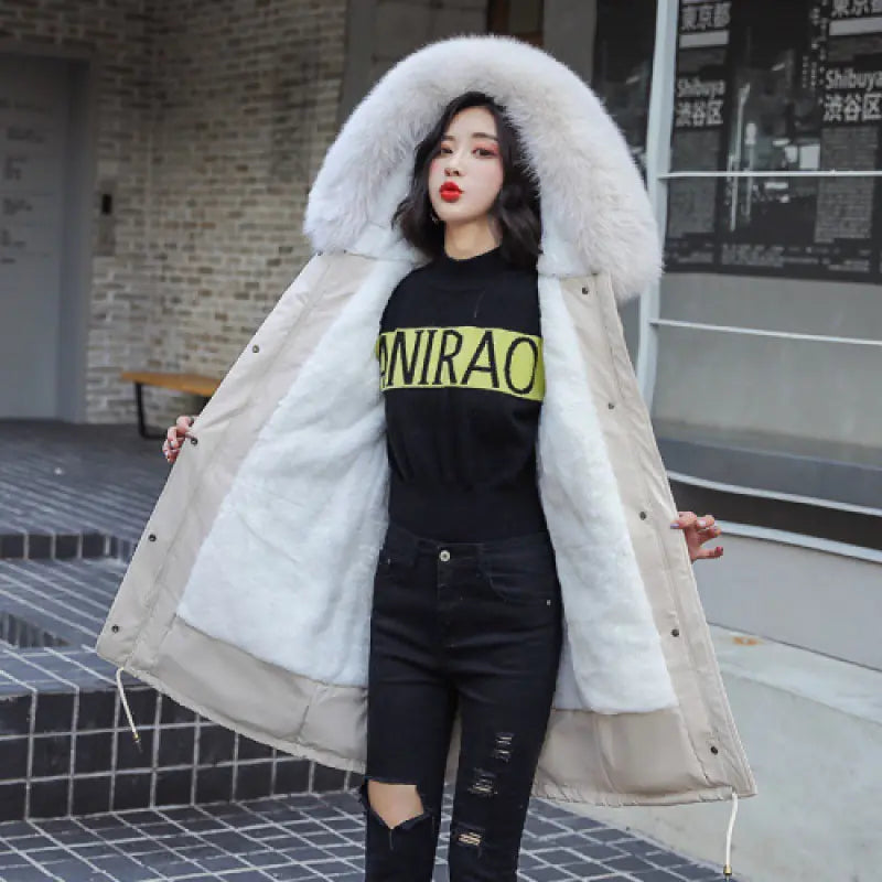 Cotton-Padded Winter Coat Jacket