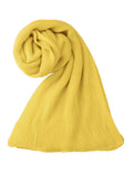 Women's Winter Scarf - Warm Knitted Long Scarf (Yellow)