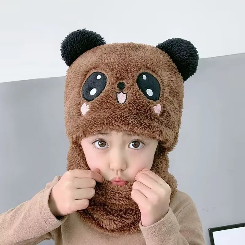 Boys' Winter Hat and Scarf Set - Warm Knit Accessories