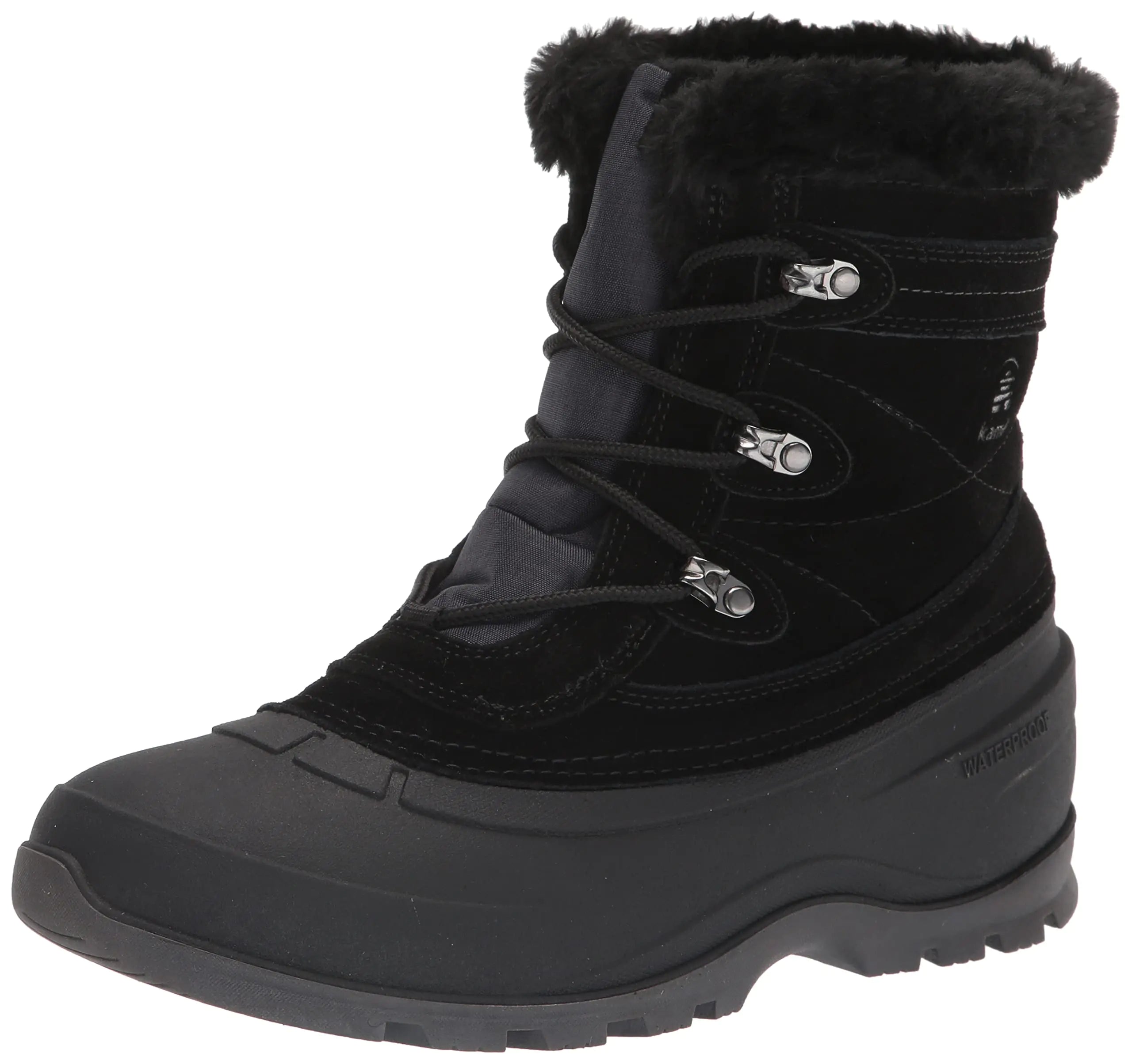Kamik Womens Snovalley 5 Winter Boots Black 8