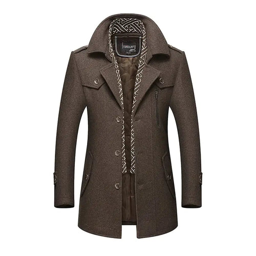 Padded Cotton Coat and Wool Coat Combo